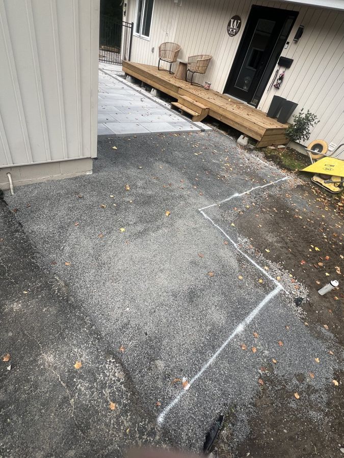Base prepped and squared up for a new interlock install
